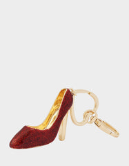 HEEL BAG CHARM RED