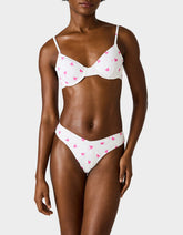 MINI BOWS BIKINI SET WHITE