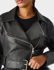 REBEL ROSE JACKET BLACK