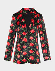 POWER BLOOM BLAZER BLACK