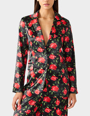 POWER BLOOM BLAZER BLACK