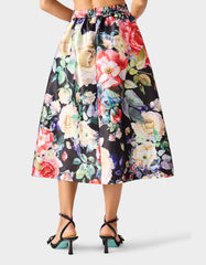 BOTANQUE SKIRT BLACK