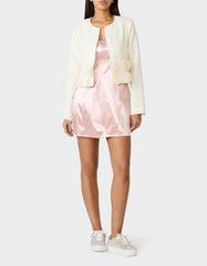 RUFFLE SOCIETY BLAZER CREAM