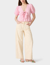 PICNIC TIE TOP PINK