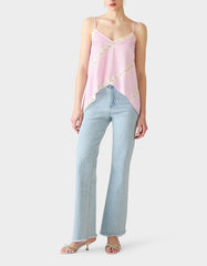 LACEBOUND TOP MAGENTA