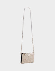 WALLET ON CHAIN PHONE HOLDER SILVER
