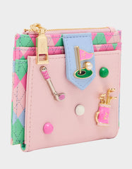 19TH HOLE WALLET PINK MULTI