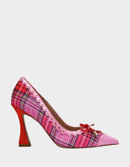 JOVI PINK PLAID MULTI