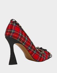 JOVI RED PLAID MULTI