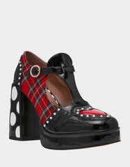 PERRIE RED PLAID MULTI
