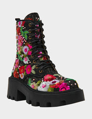 GREDA BLACK FLORAL