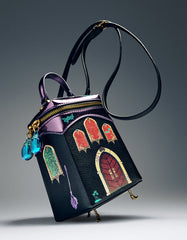 KITSCH SMALL HAUNTED CASTLE BLACK/MULTI