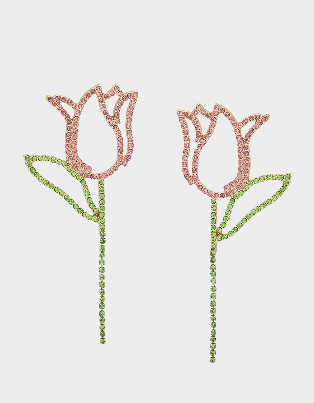 TULIP EARRINGS PINK