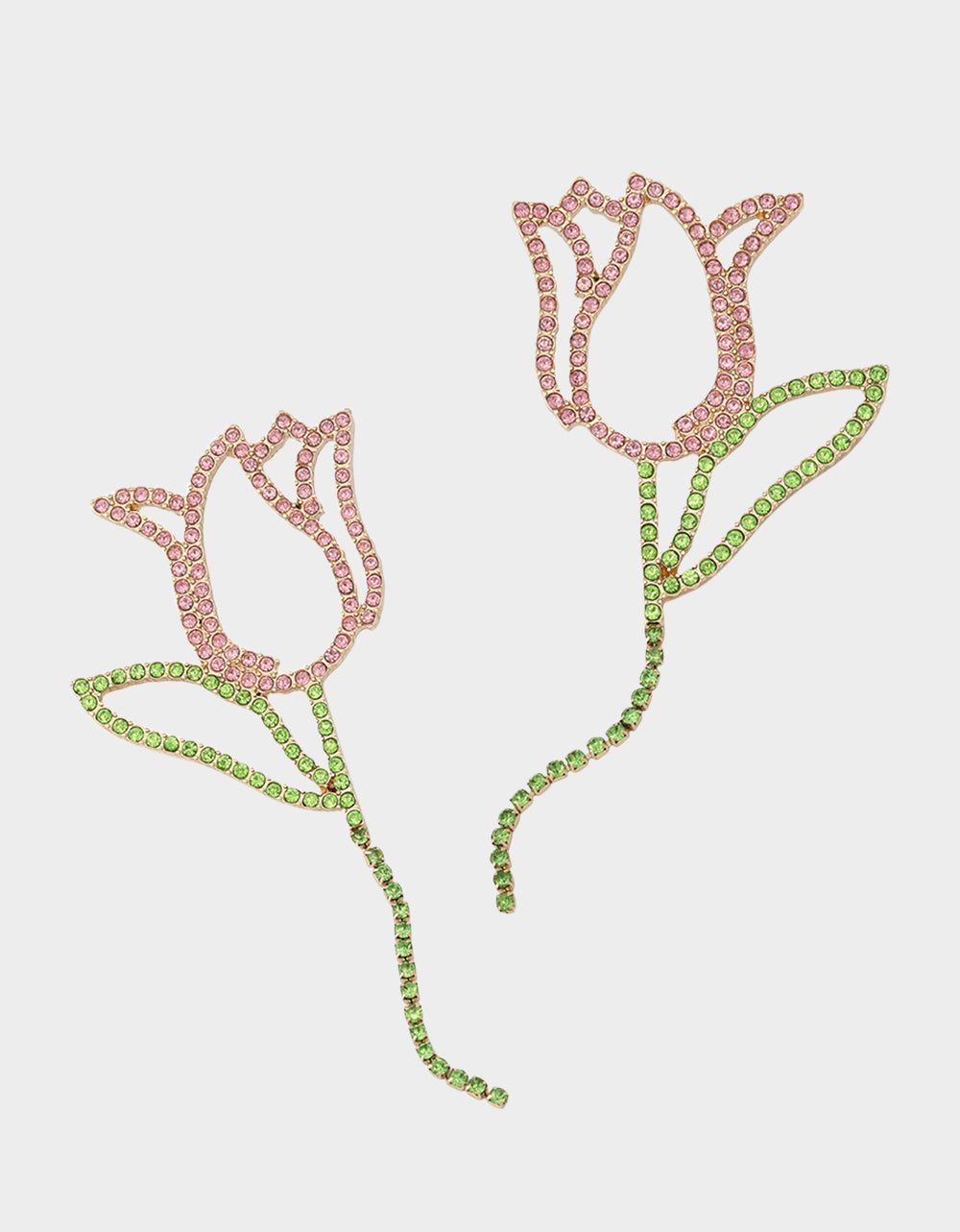 TULIP EARRINGS PINK