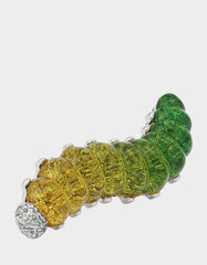 WORM BROOCH GREEN