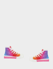 BASKETBALL HIGH TOP STUD EARRINGS MULTI