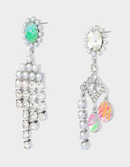 ART CAMPAIGN CHANDELIER MISMATCH EARRINGS