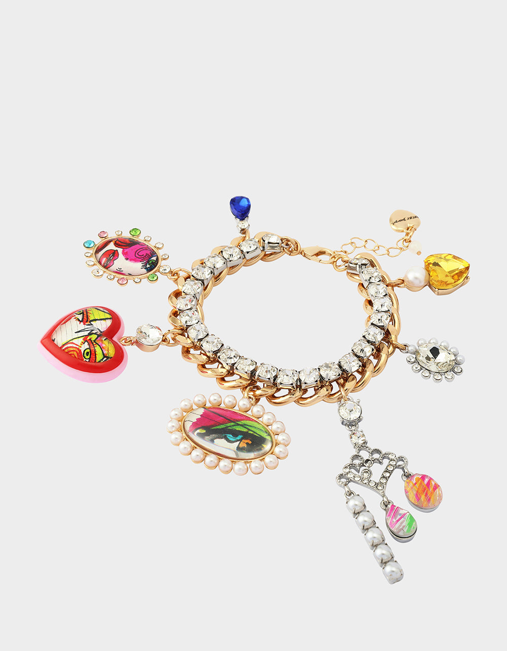 ART CAMPAIGN CHARM BRACELET MULTI