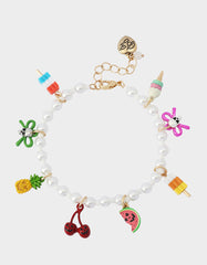 SUMMERWEEN CHARM FLEX BRACELET PEARL
