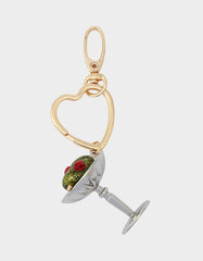 MARTINI BAG CHARM GREEN