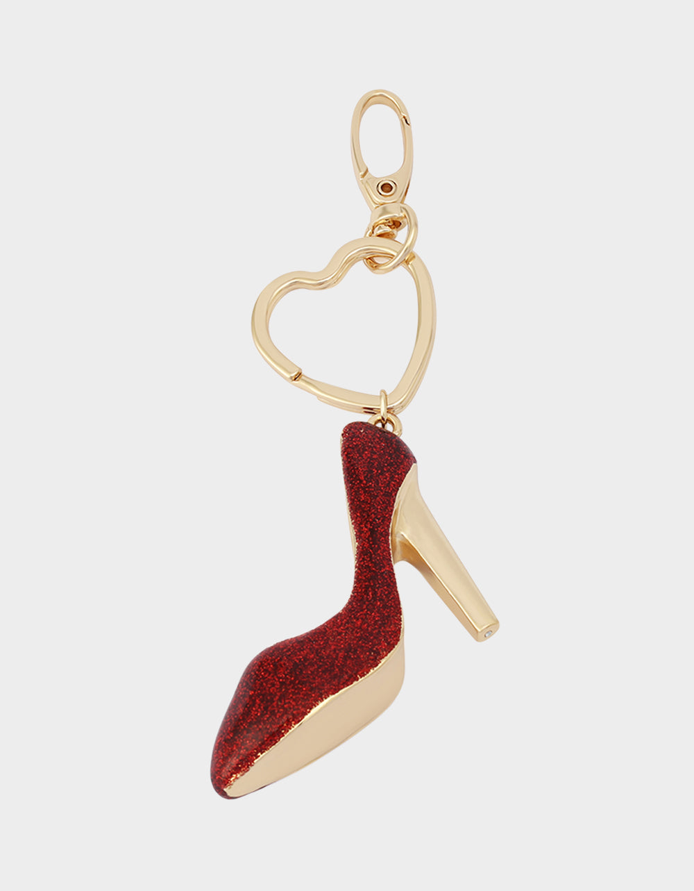 HEEL BAG CHARM RED