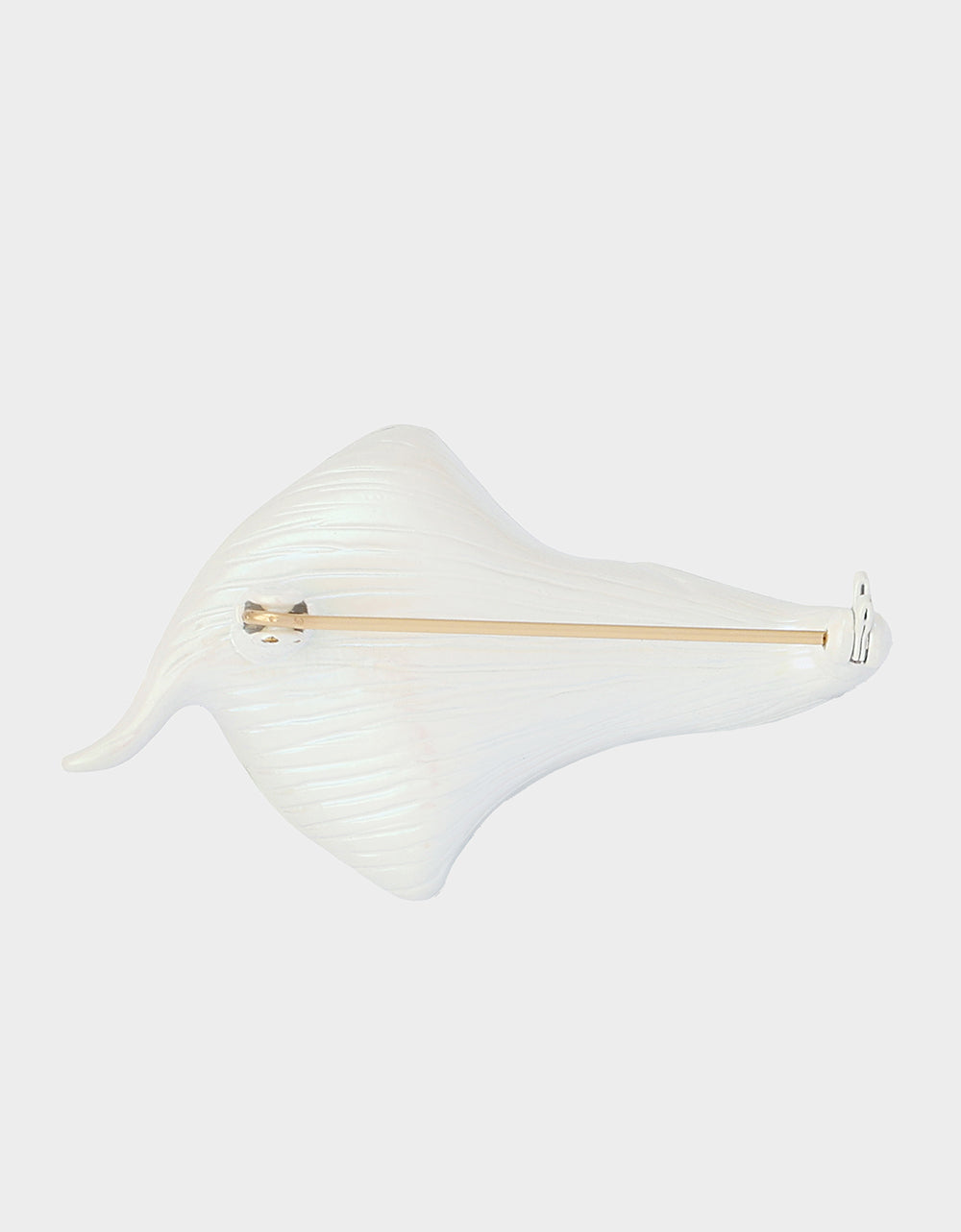CALLA LILY BROOCH WHITE