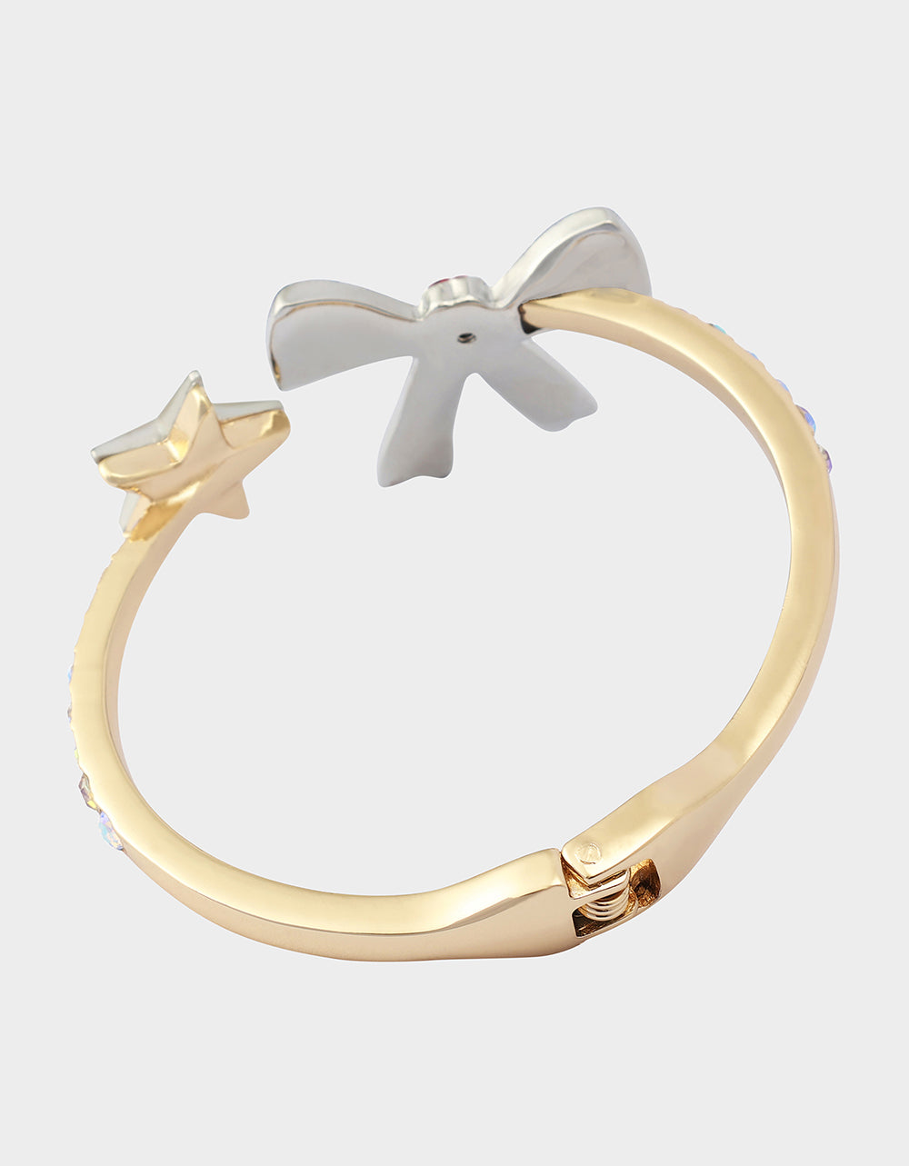 AMERICANA BOW HINGE BRACELET BLUE