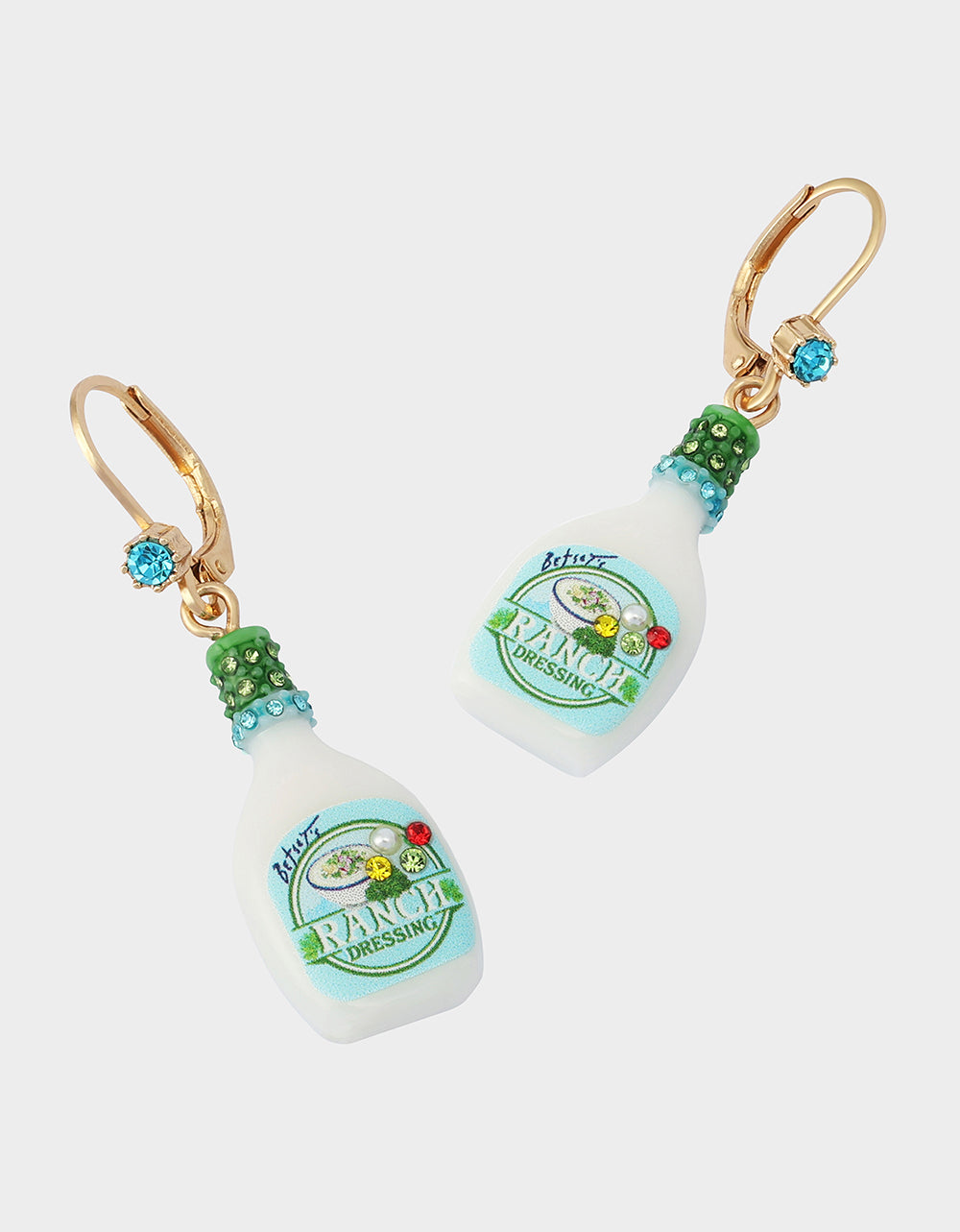 RANCH LEVER BACK EARRING TURQUOISE