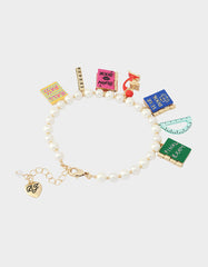SCHOOL SUPPLIES CHARM FLEX BRACELET MULTI