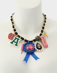 BEST IN CLASS DRAMA FRONT NECKLACE MULTI