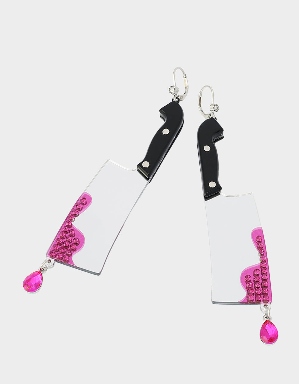CLEAVER LEVERBACK EARRINGS PINK