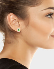 EYEBALL STUD EARRING MULTI