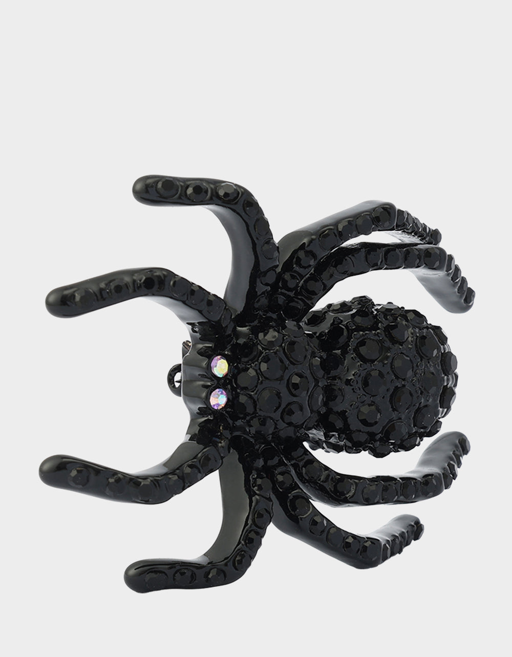 SPIDER BROOCH BLACK