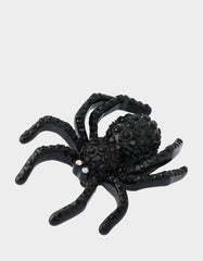 SPIDER BROOCH BLACK