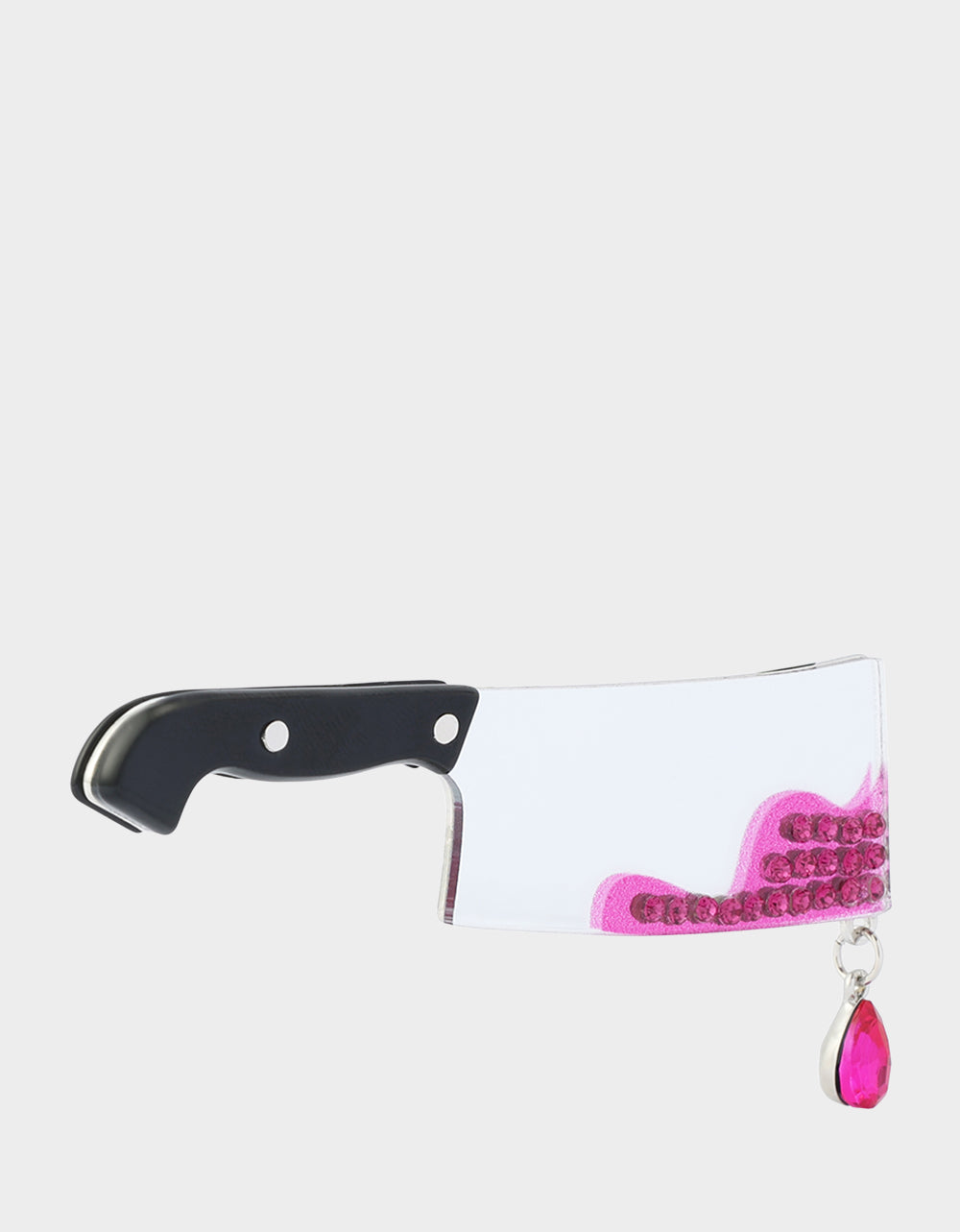 CLEAVER BROOCH PINK