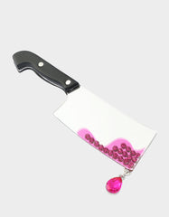 CLEAVER BROOCH PINK