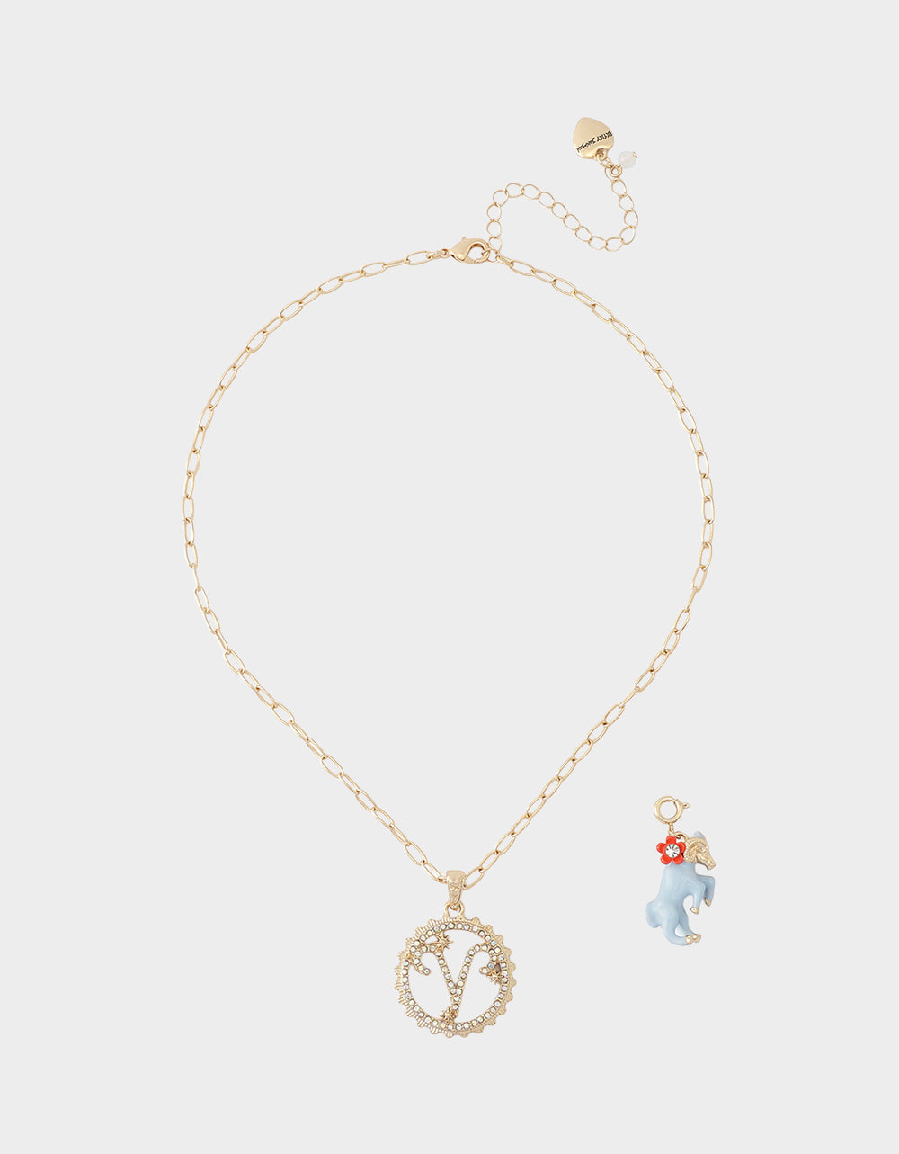 ARIES CHARM PENDANT LIGHT BLUE