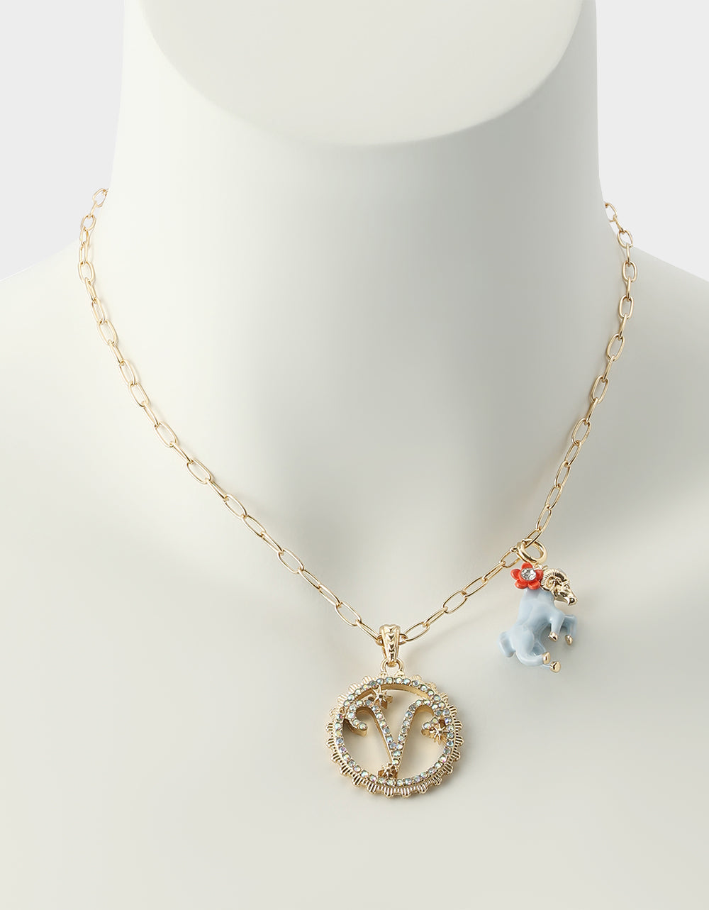 ARIES CHARM PENDANT LIGHT BLUE