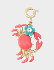 CANCER CHARM PENDANT CORAL