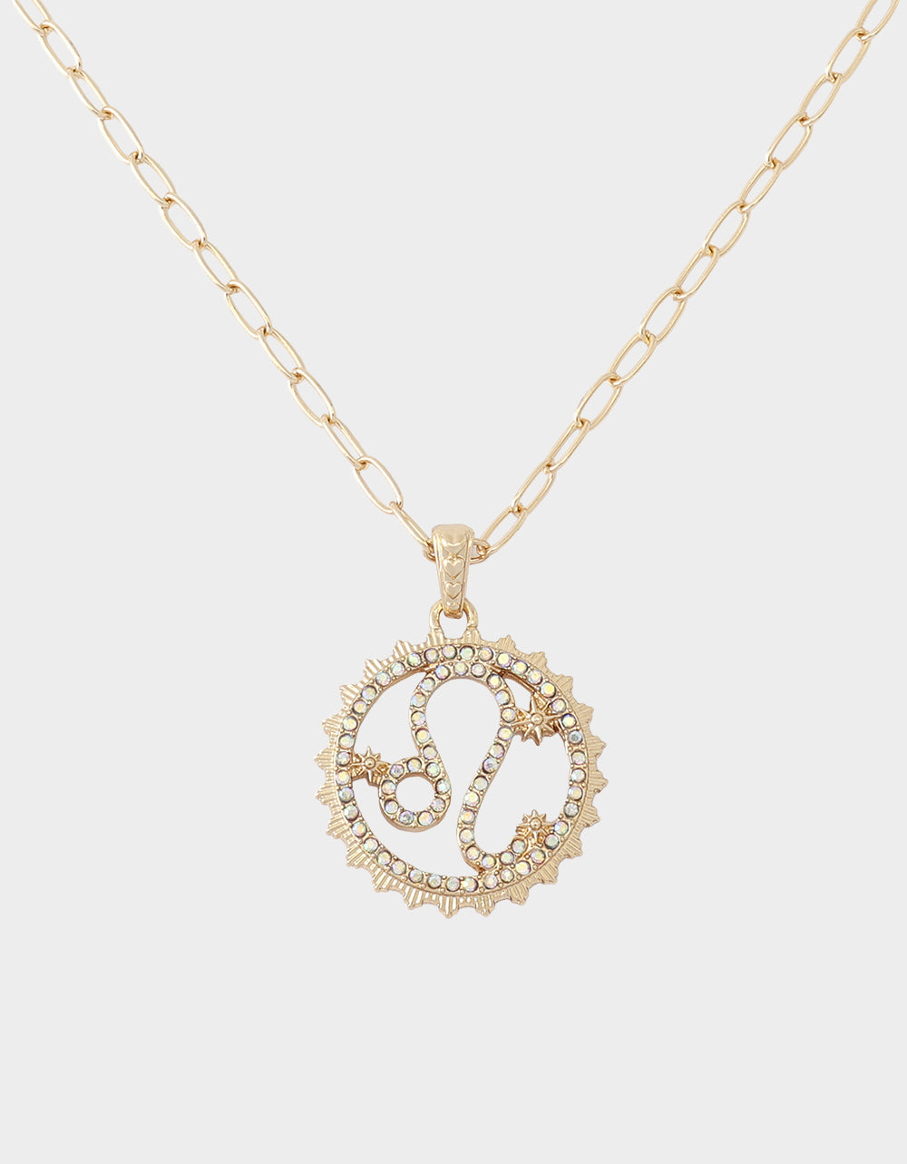 LEO CHARM PENDANT YELLOW
