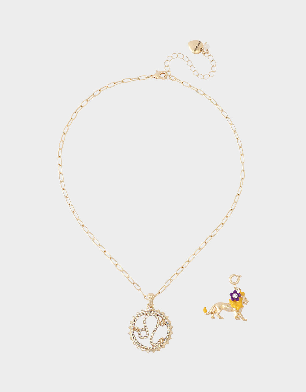 LEO CHARM PENDANT YELLOW