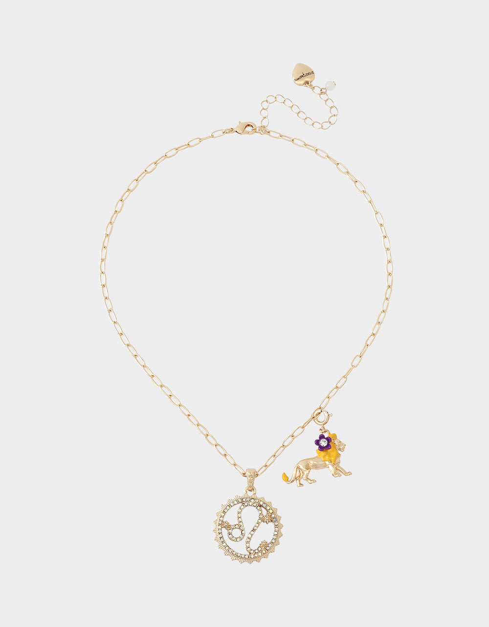 LEO CHARM PENDANT YELLOW