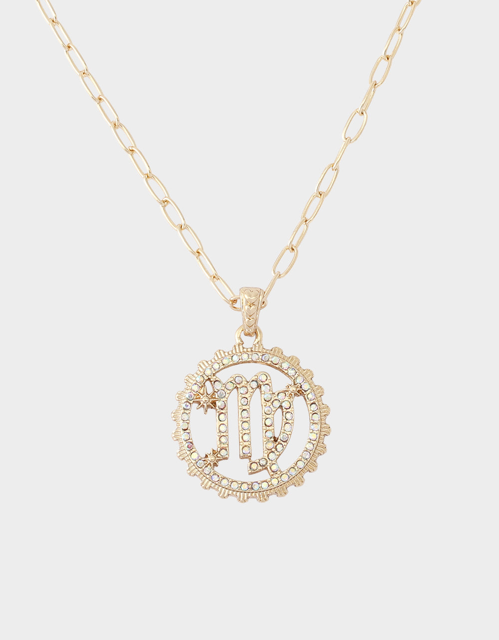 VIRGO CHARM PENDANT PINK
