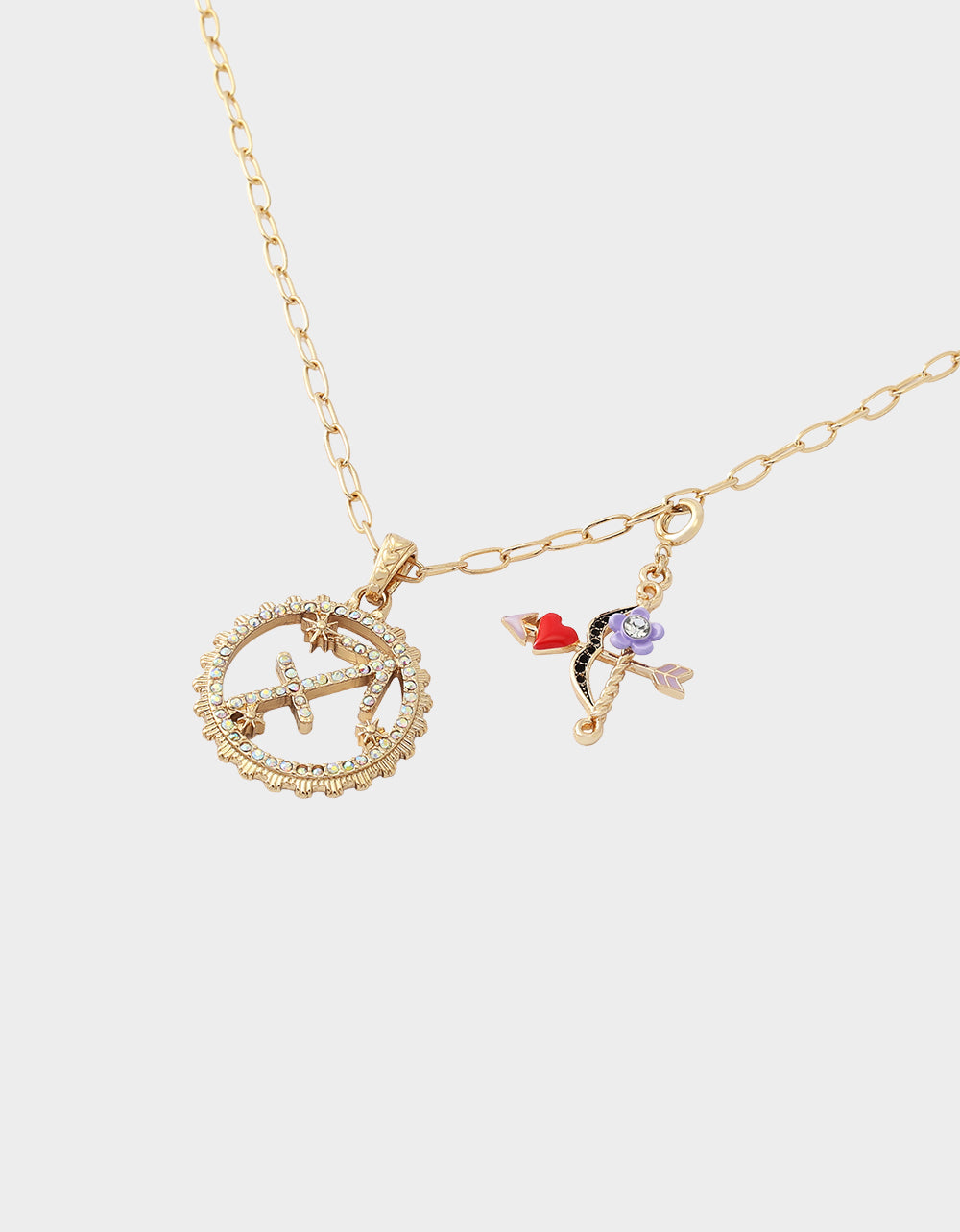 SAGITTARIUS CHARM PENDANT PURPLE