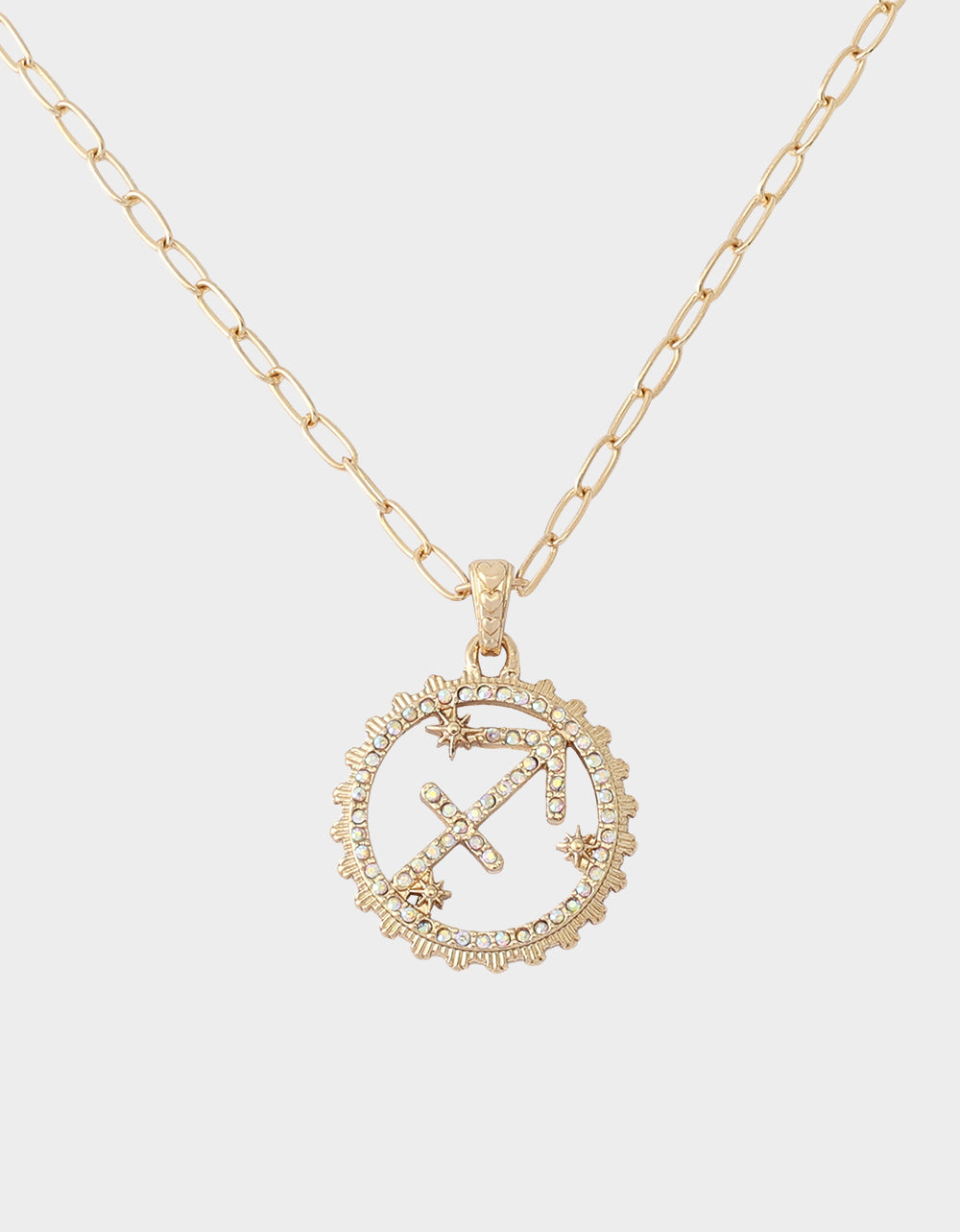 SAGITTARIUS CHARM PENDANT PURPLE