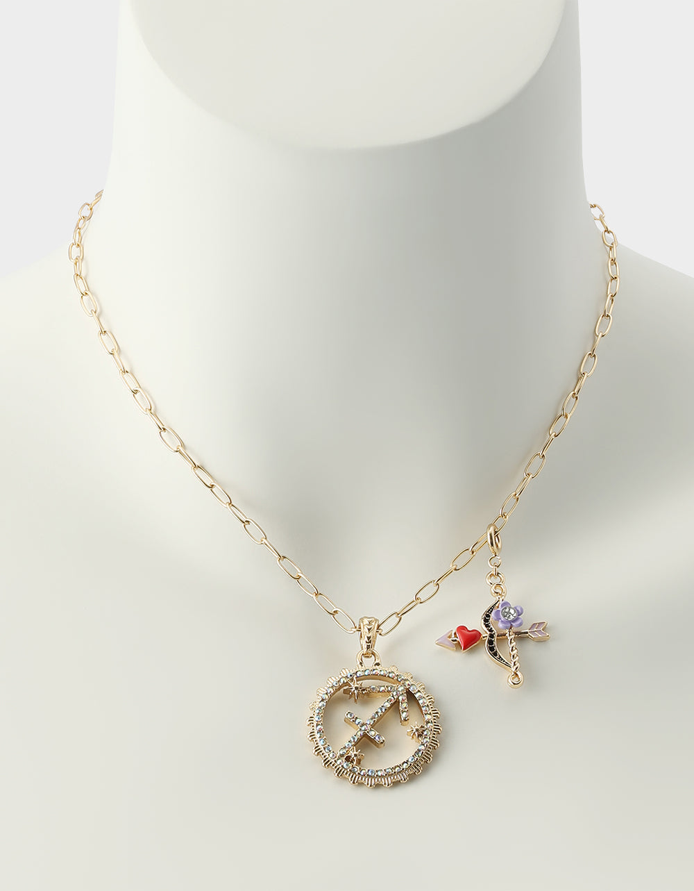 SAGITTARIUS CHARM PENDANT PURPLE