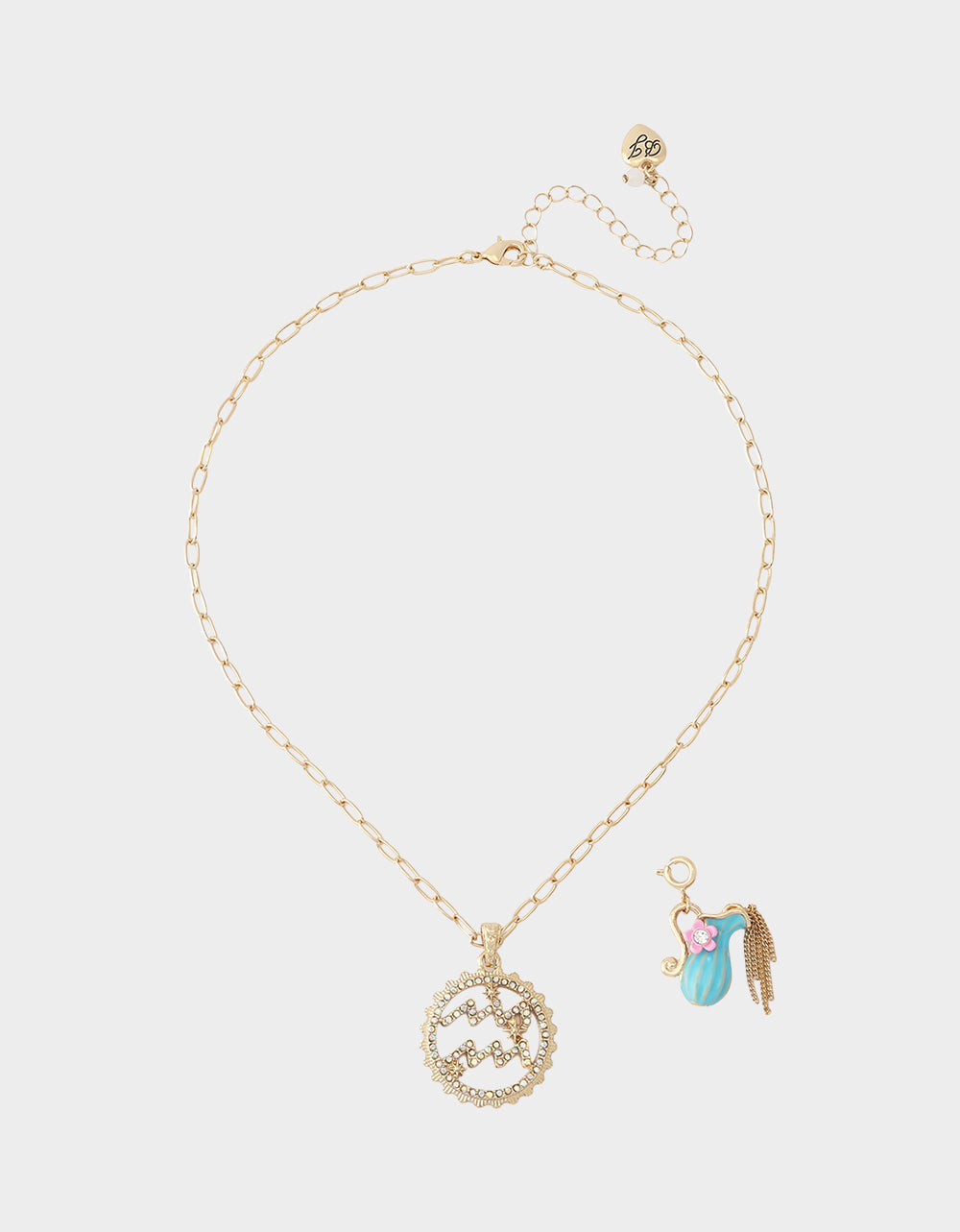 AQUARIUS CHARM PENDANT TURQUOISE