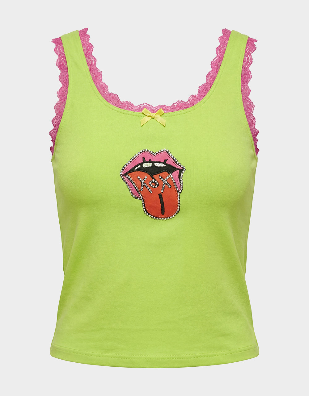 BETSEY ICON TANK TOP GREEN