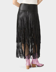 MIDNIGHT RODEO SKIRT BLACK