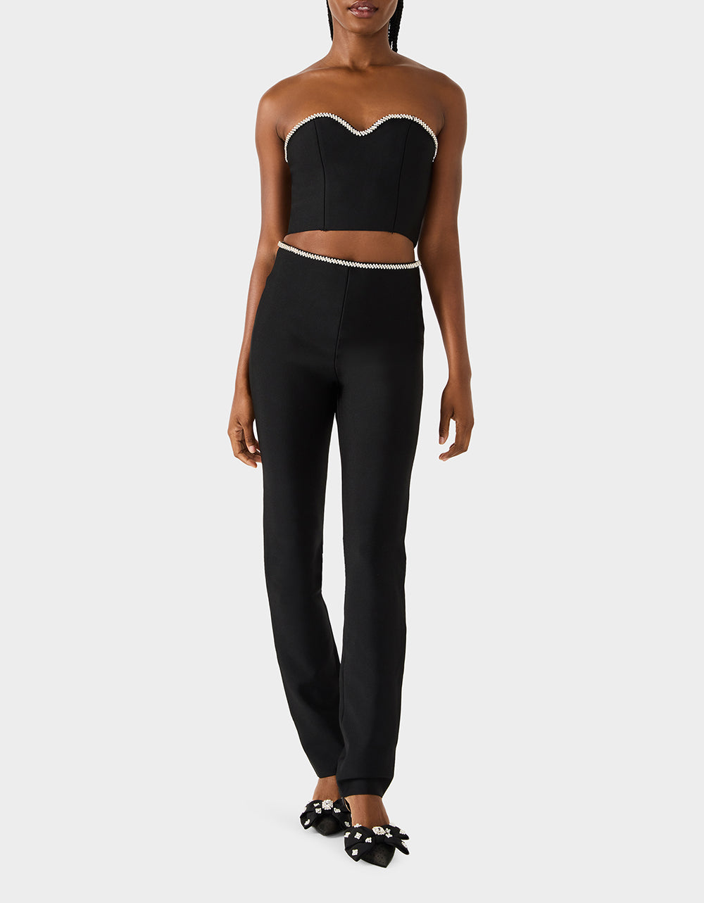 JEWELED SET BLACK